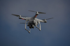 Dronen i luften